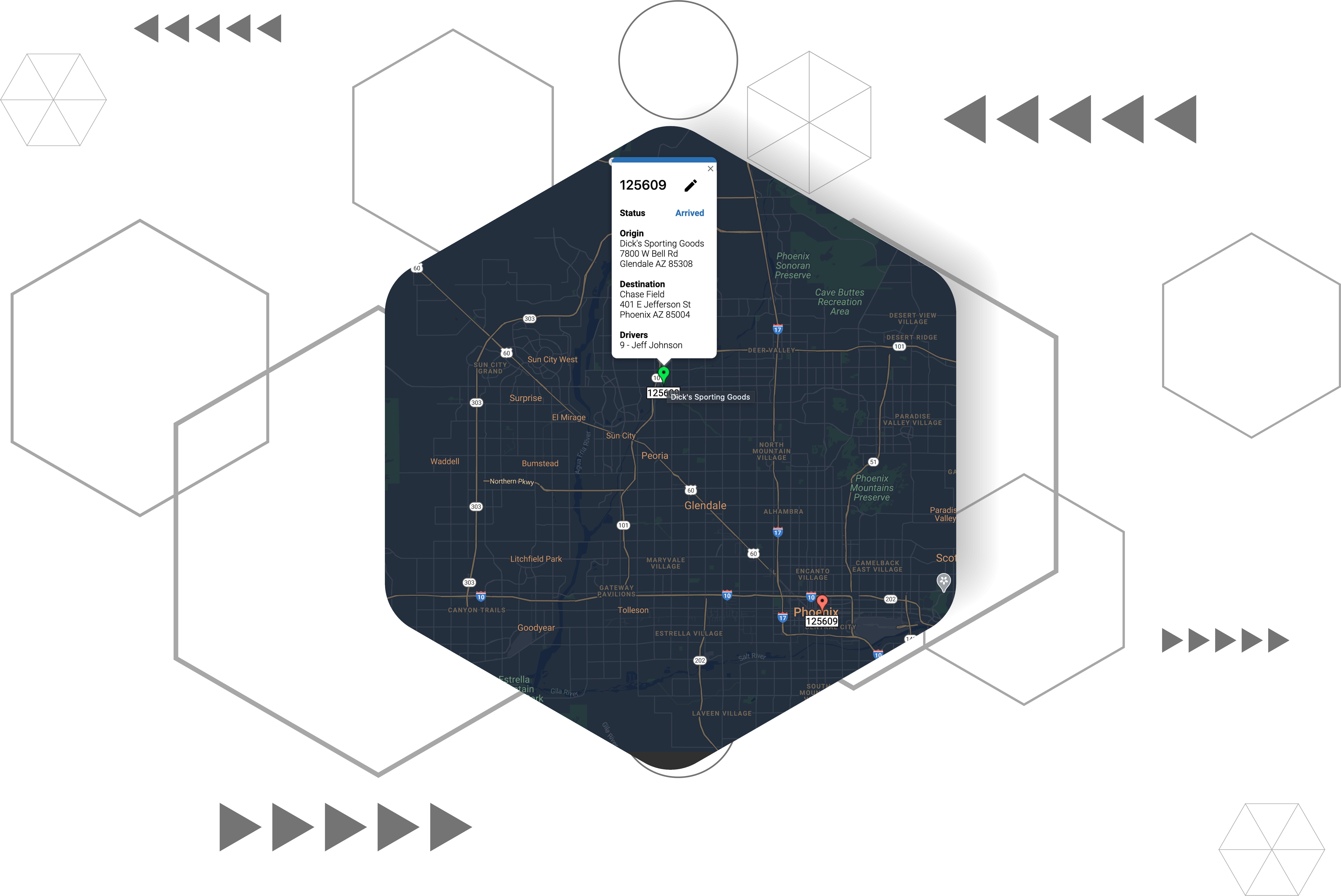 CXT Software visual dispatch dark mode
