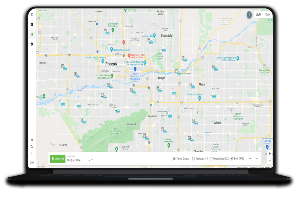CXT Software driver tracking