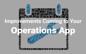Operations App release 22.1 header