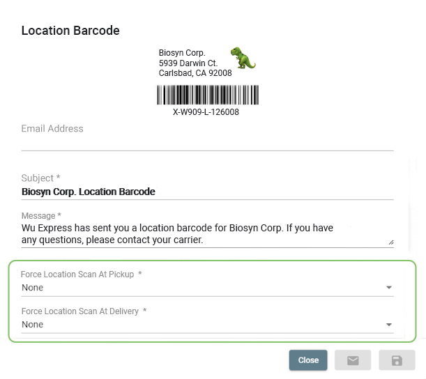 CXT Software force location scan illustration