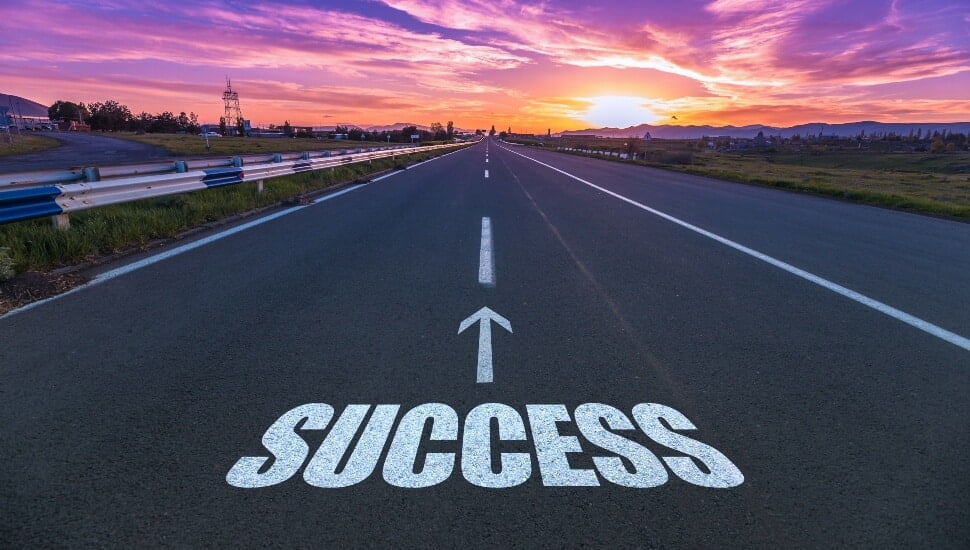 road to success illustration