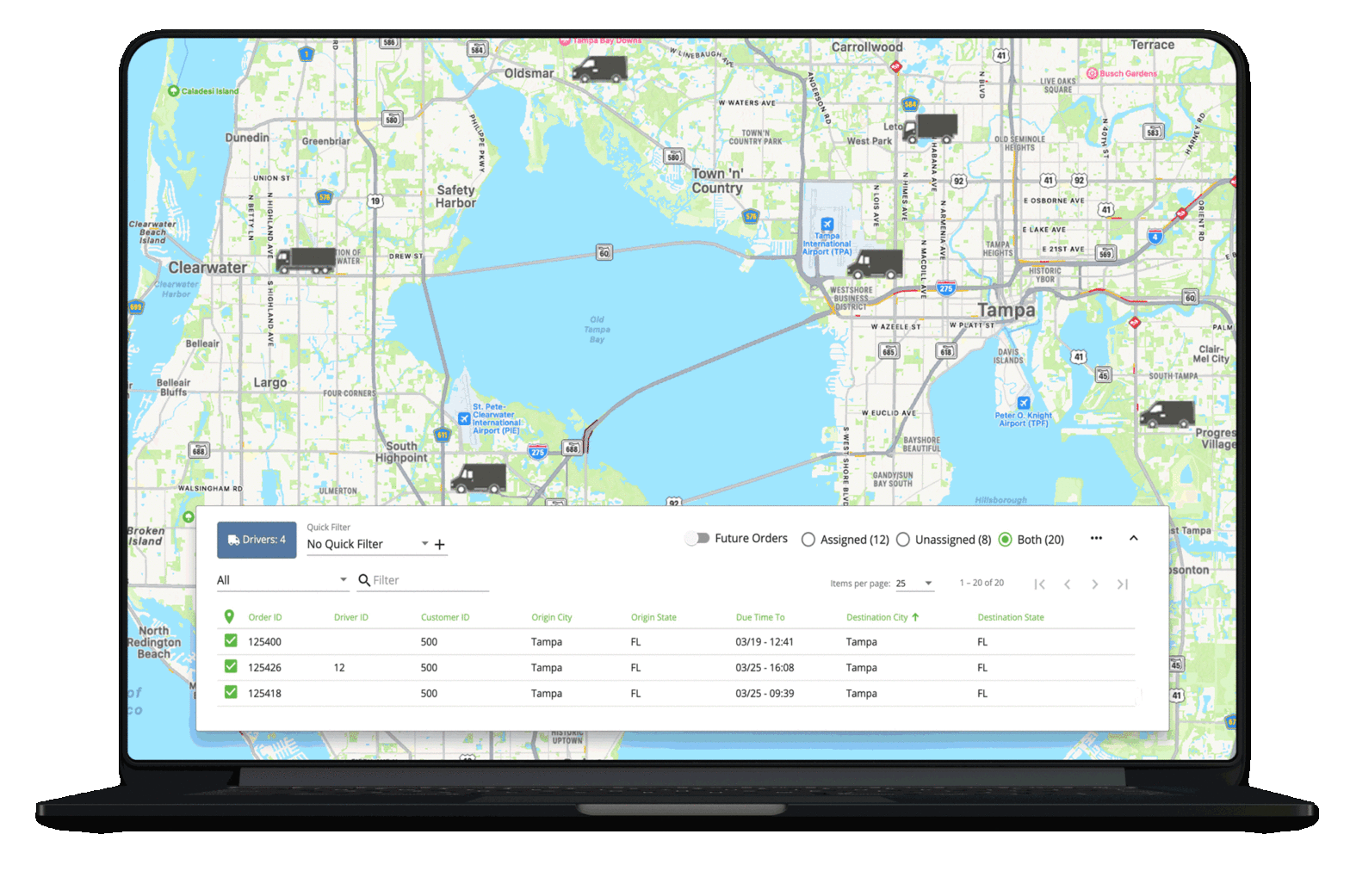 Autonomous Dispatch animation