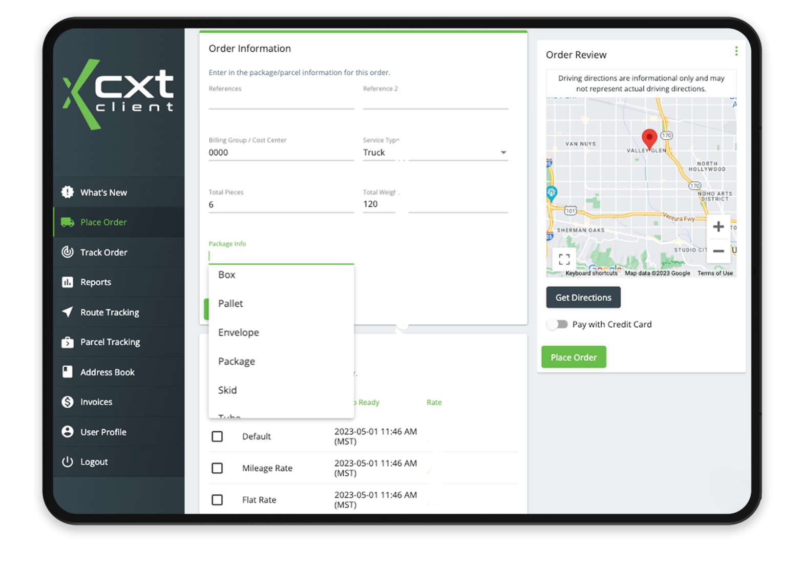 CXT Software | Courier Software | 23.4 Release Notes