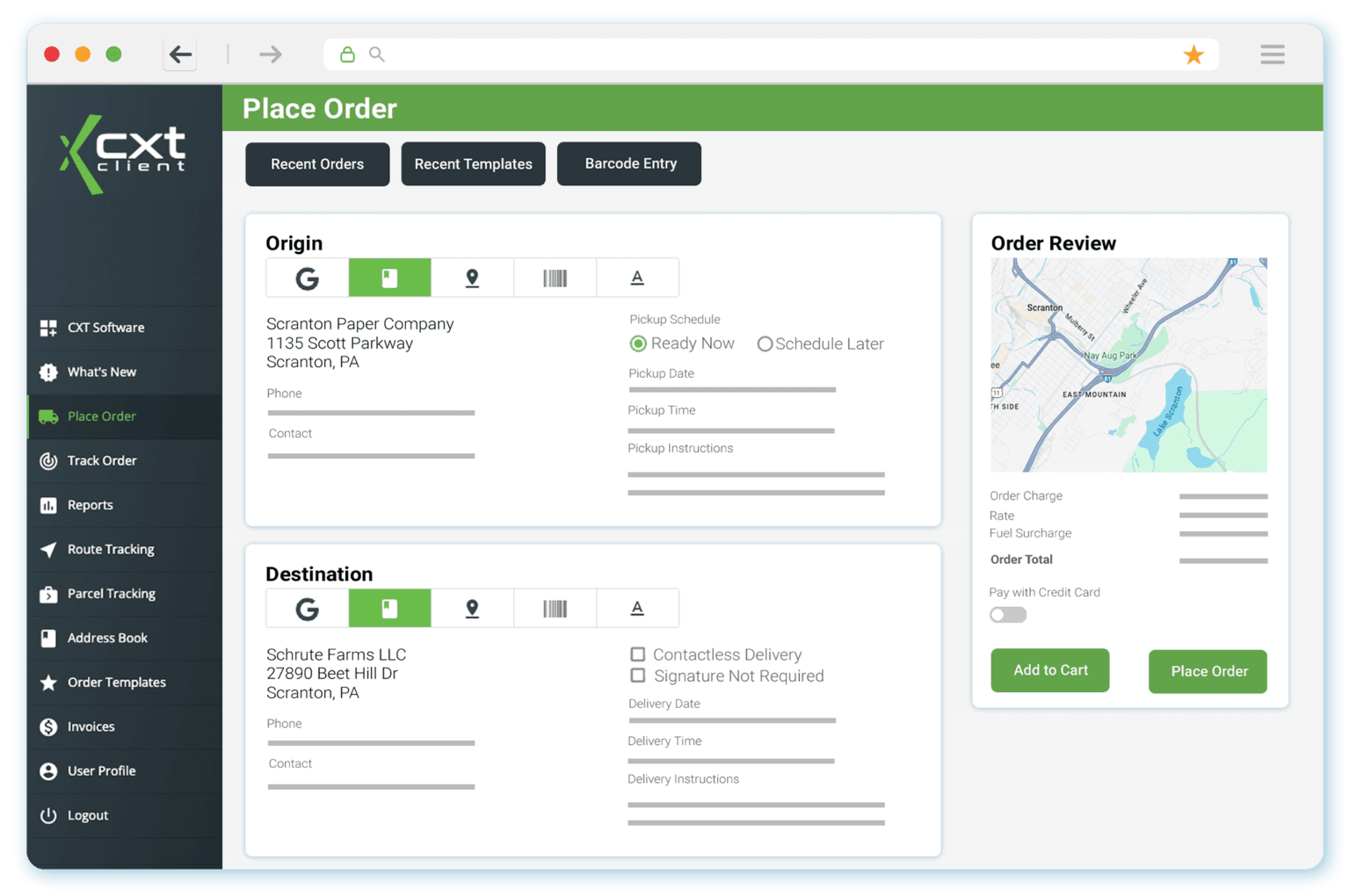 Courier Software: Dispatch, Tracking, & Delivery | CXT Software
