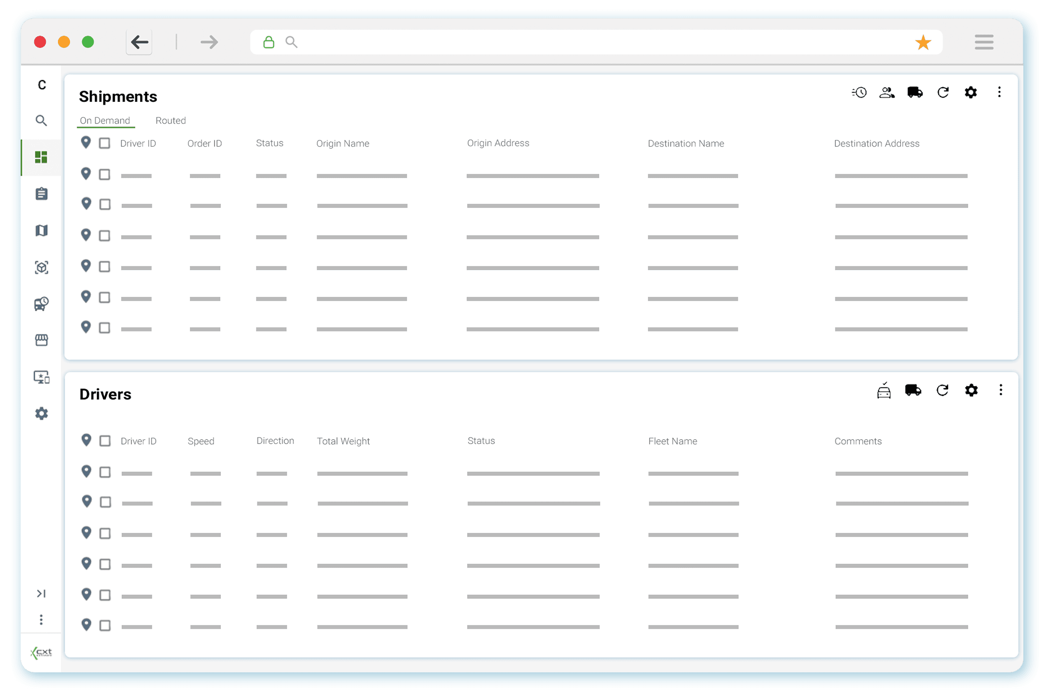 CXT Software operations app for logistics management