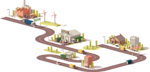 carrier shipper delivery trucks and vans