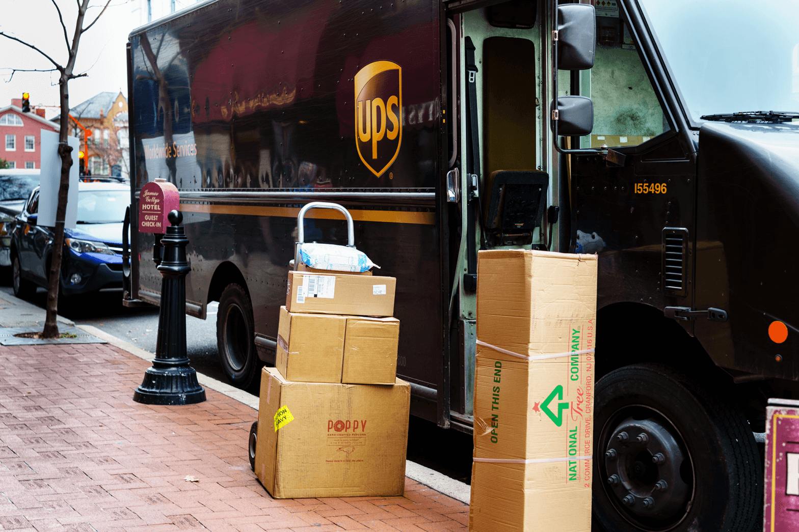 courier opportunities in ups cutback times