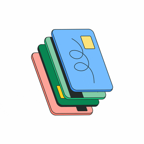 credit card animation