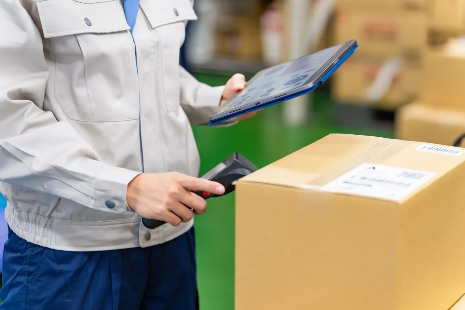 last mile delivery scanning