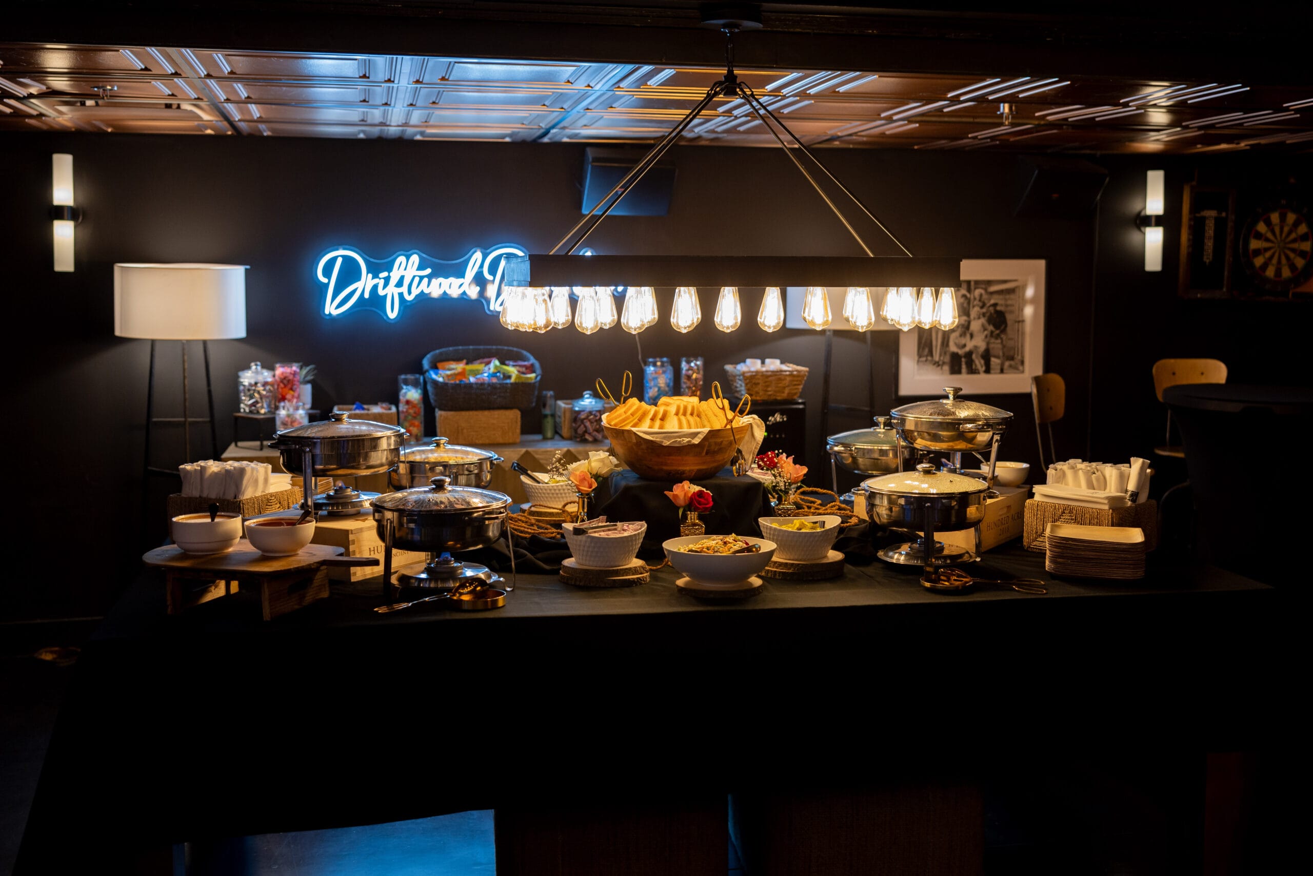 The food at our private event