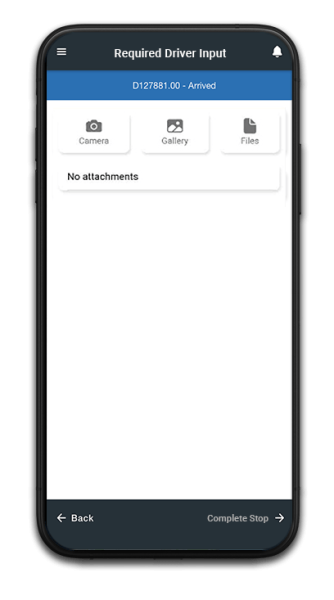 CXT Software RDI camera gallery input CXT Software courier driver camera gallery input